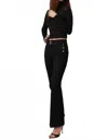Lola Jeans Alice High-waisted Jeans In Onyx Black In Black