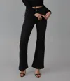 Lola Jeans Alice High Rise Flare Jeans In Black
