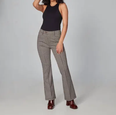 Lola Jeans Azure High Rise Athleisure In Brown In Beige