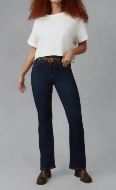 LOLA JEANS BILLIE HIGH RISE BOOT CUT JEAN IN DARK RINSE