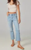 Lola Jeans Billie High Rise Boot Cut Jeans In True Denim In Blue