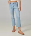 Lola Jeans Billie High Rise Bootcut Jean In True Denim In Blue