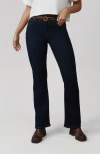 Lola Jeans Billie High Rise Boot Cut Jean In Dark Rinse In Dark Rinse Blue