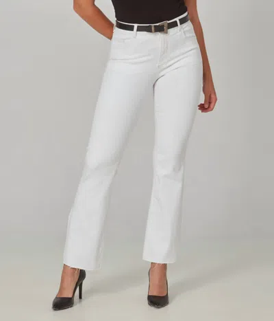 Lola Jeans Billie High Rise Bootcut Jeans In White