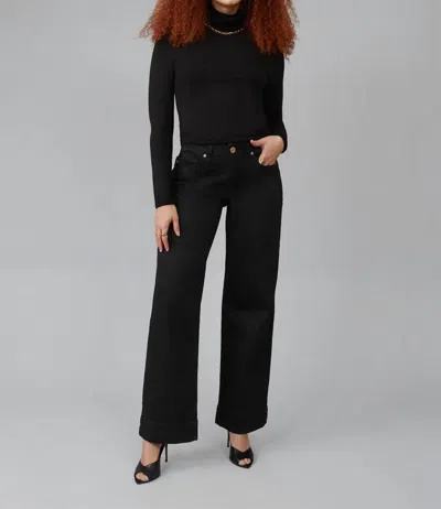 Lola Jeans Colette High Rise Full Length Jean In Black