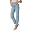 Lola Jeans Denver-ds High Rise Straight Jeans In Multi