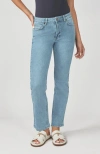 Lola Jeans Denver High Rise Straight Jeans In Blue