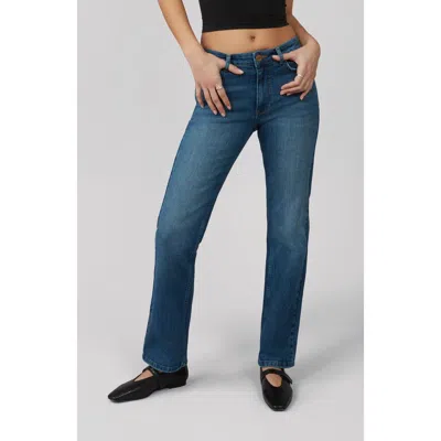 Lola Jeans Denver High Rise Straight Jeans In Dim Sky 2