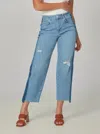 Lola Jeans Edison High Rise Jean In True Denim In Blue