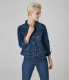 Lola Jeans Gabriella-csn Classic Denim Jacket In Blue