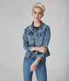 Lola Jeans Denim Jacket In Blue