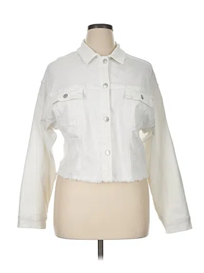 Pre-owned Lola Jeans Jacket In White