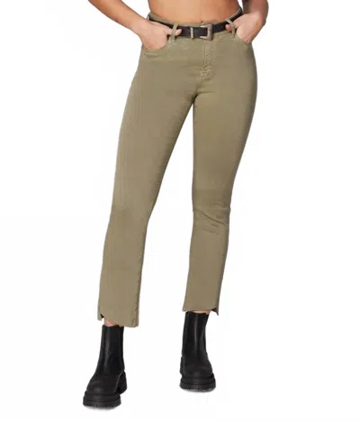 Lola Jeans Kate High Rise Slim Jeans In Deep Khaki In Multi