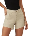 Lola Jeans Liana High Rise Shorts In Sand