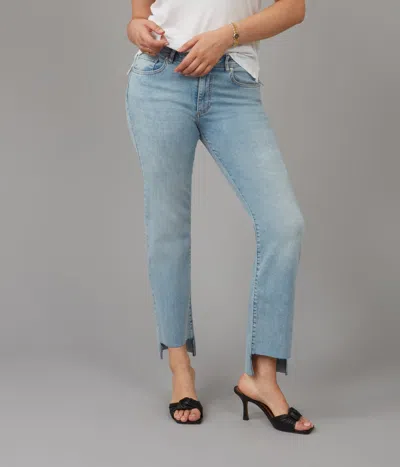 Lola Jeans Women's Jasper-td Mid Rise Straight Jeans In Multi