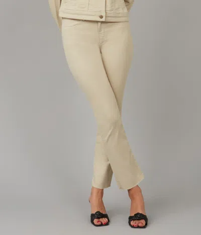 Lola Jeans Women's Kate-sand High Rise Slim Jeans In Neutral