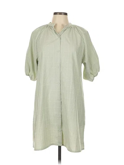 Pre-owned Lola May Casual Dress In Green