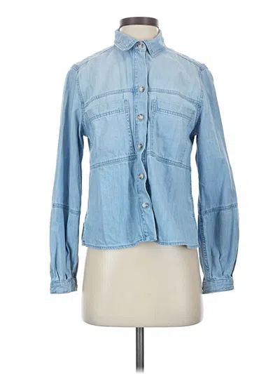 Pre-owned Lola River Denim Jacket In Blue