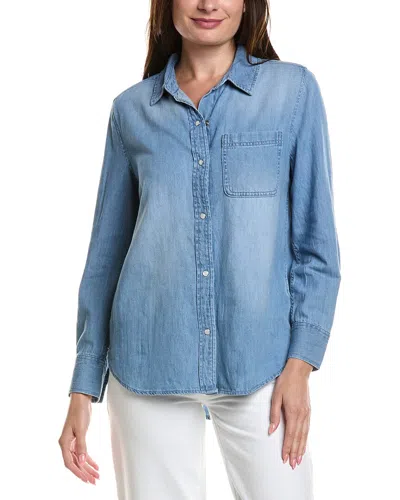Lola River Denim Shirt In Blue