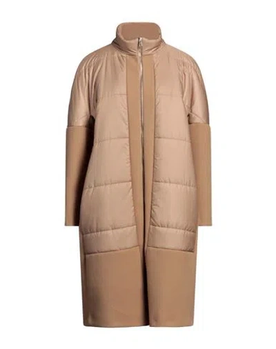 Lola Sandro Ferrone Woman Coat Camel Size M Polyester In Beige