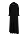 Lola Sandro Ferrone Woman Maxi Dress Black Size L Polyester, Viscose, Elastane