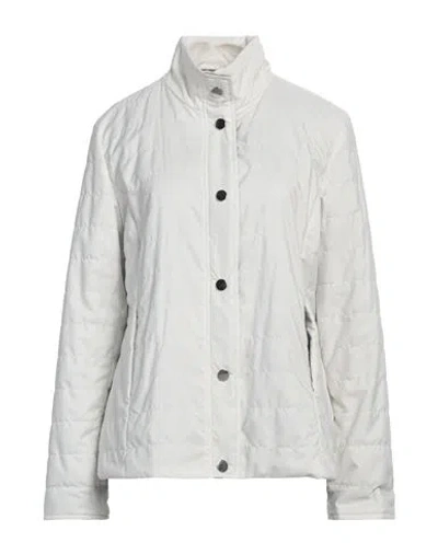 Lola Sandro Ferrone Woman Puffer Off White Size Xl Polyester In Off White