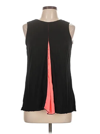 Pre-owned Lola Sleeveless Blouse In Black