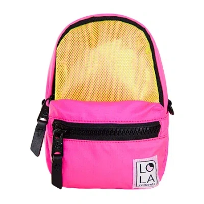 Lola Star Gazing Womens Adjustable Straps Backpack In Pink