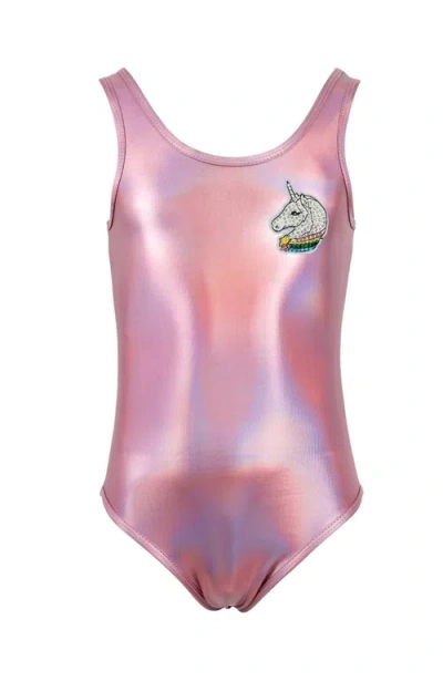 Lola + The Boys Kids'  Bella Unicorn Swimsuit