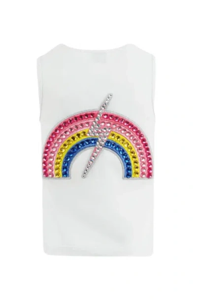 Lola + The Boys Kids'  Gems Rainbow Flash Tank Top