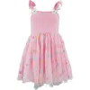 Lola + The Boys Happy Bunny Tulle Dress