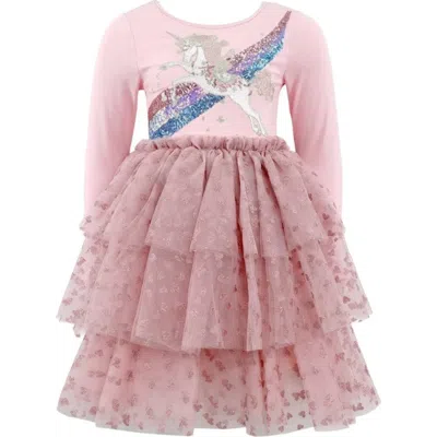 Lola + The Boys Kids'  Magic Unicorn Tutu Dress