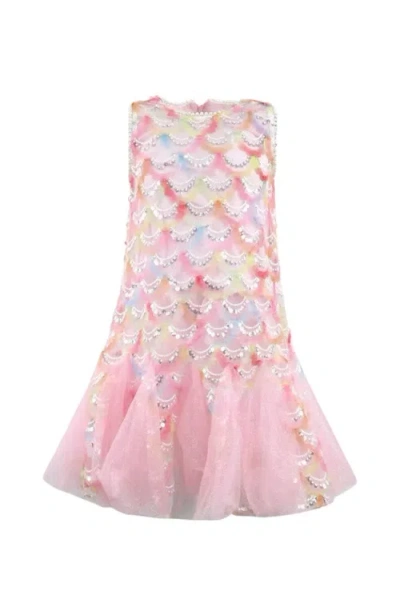 Lola + The Boys Kids'  Mermaid Magic Tutu Dress