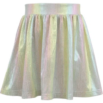 Lola + The Boys Kids'  Pastel Ombre Metallic Skirt In Multi