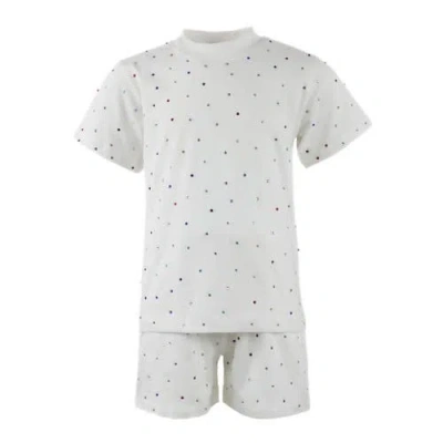 Lola + The Boys Kids'  Rainbow Gem Short Set
