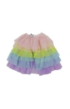 Lola + The Boys Rainbow Ombré Party Tutu In Multi