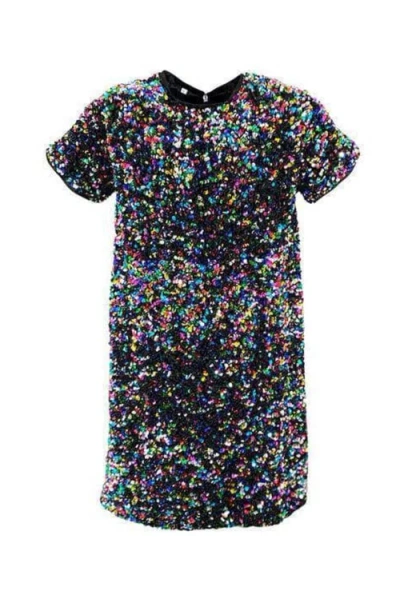 LOLA + THE BOYS LOLA + THE BOYS SHIMMER STARDUST SEQUIN DRESS