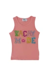 Lola + The Boys Vacay Mode Crystal Tank In Pink