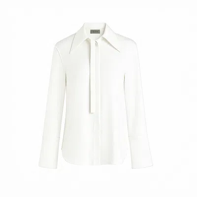 Lolam Women's Olsen Shirt White Linen