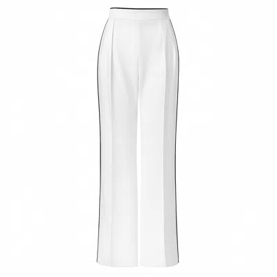 Lolam Women's White Geneva Trousers