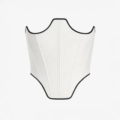 Lolam Women's White Nora Corset