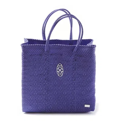 Lolas Bag Women's Medium Purple Tote Bag