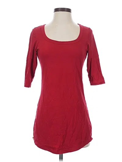 Pre-owned Lole 3/4 Sleeve T-shirt In Red