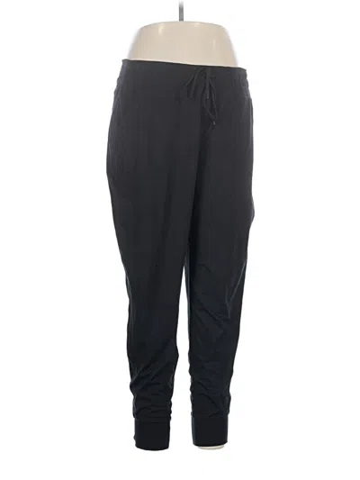 Pre-owned Lole Active Pants In Black