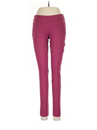 Pre-owned Lole Active Pants In Pink
