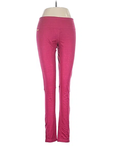 Pre-owned Lole Active Pants In Pink