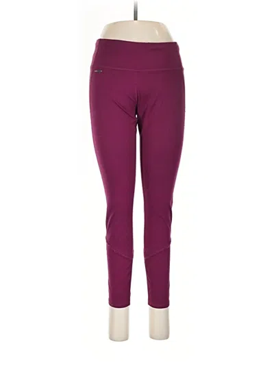 Pre-owned Lole Active Pants In Purple