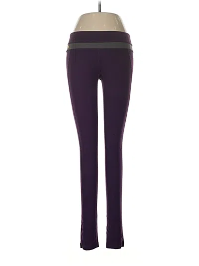 Pre-owned Lole Active Pants In Purple