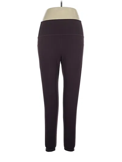 Pre-owned Lole Active Pants In Purple