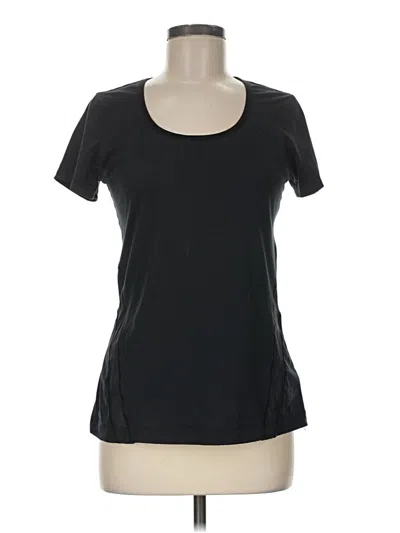 Pre-owned Lole Active T-shirt In Black
